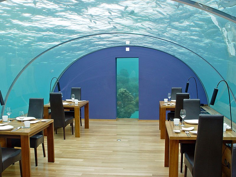 Unterwasser-Restaurant Ithaa